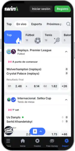 1win Apuestas deportiva