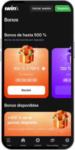 1win Busca la seccion de ofertas