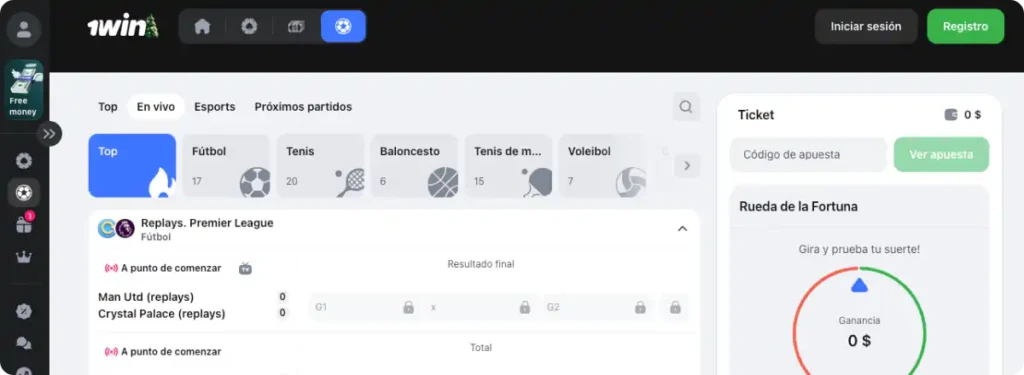 1win casino Apuestas