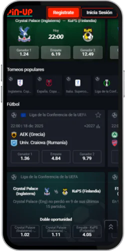 Pinup casino Apuestas deportivas